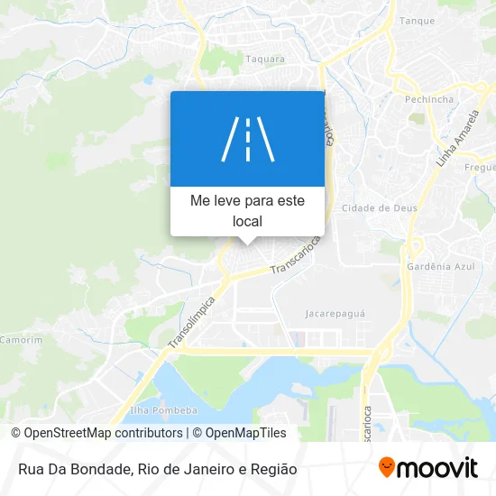 Rua Da Bondade mapa