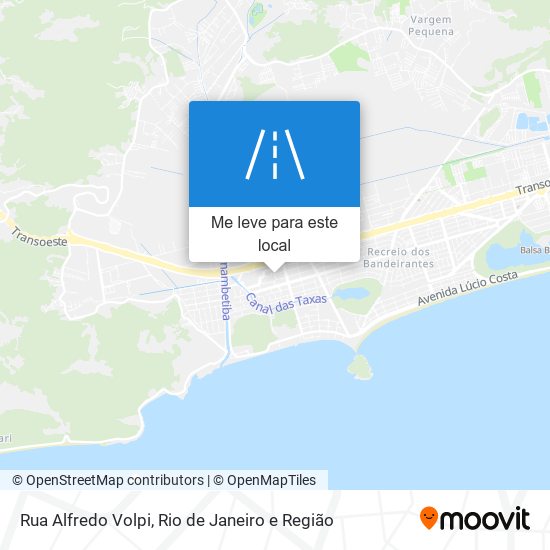 Rua Alfredo Volpi mapa