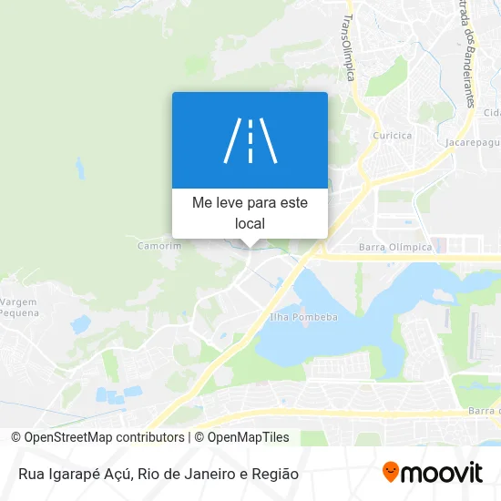 Rua Igarapé Açú mapa