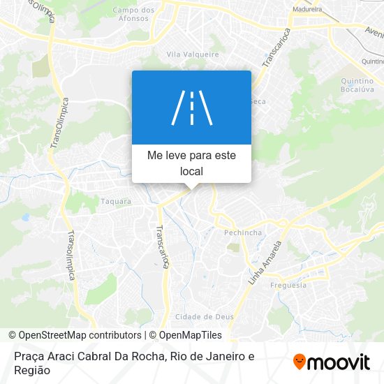 Praça Araci Cabral Da Rocha mapa