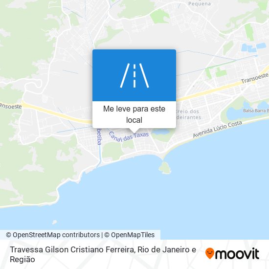 Travessa Gilson Cristiano Ferreira mapa