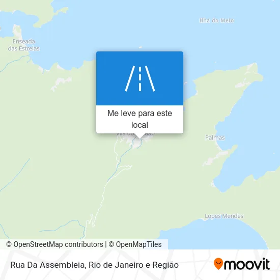 Rua Da Assembleia mapa