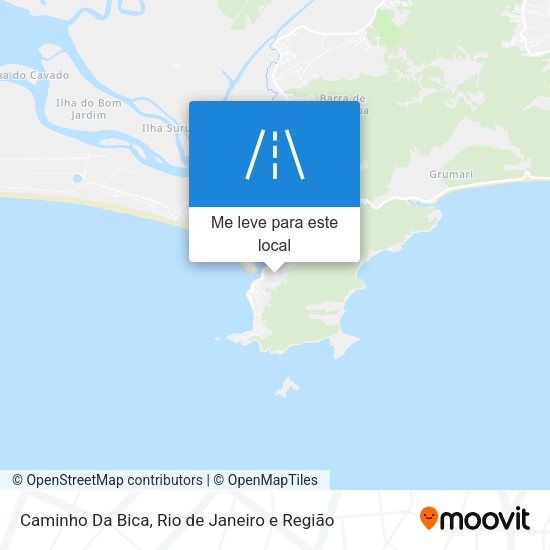 Caminho Da Bica mapa