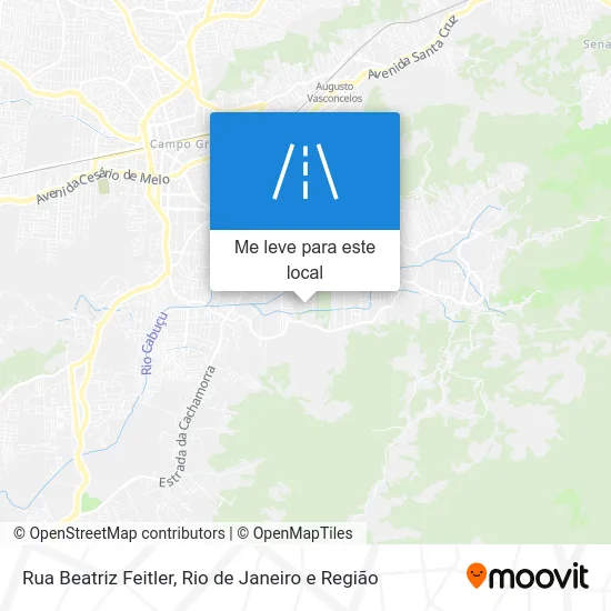 Rua Beatriz Feitler mapa