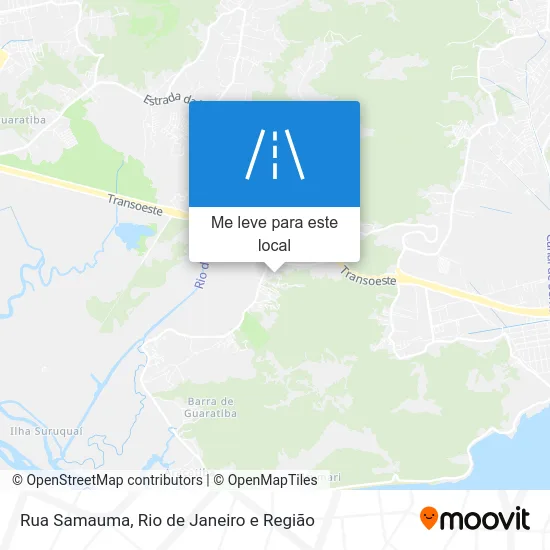 Rua Samauma mapa
