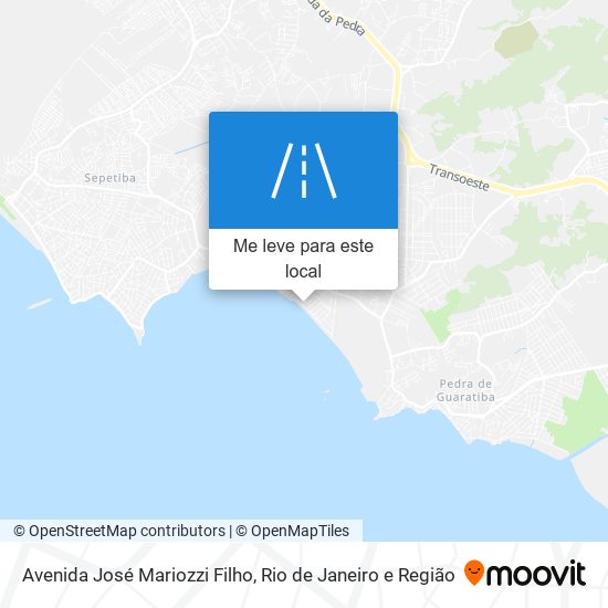 Avenida José Mariozzi Filho mapa