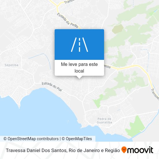 Travessa Daniel Dos Santos mapa
