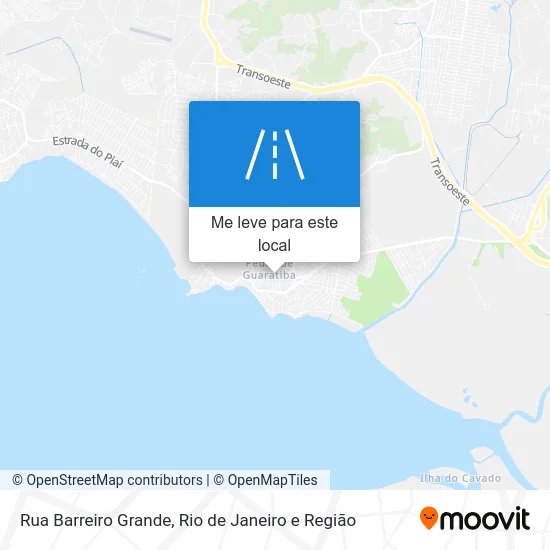 Rua Barreiro Grande mapa