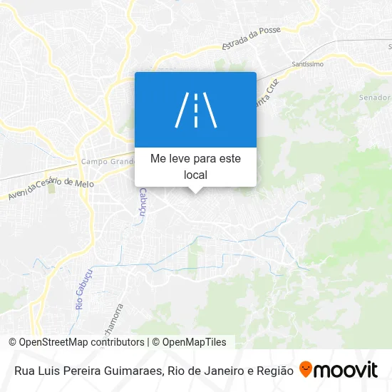 Rua Luis Pereira Guimaraes mapa