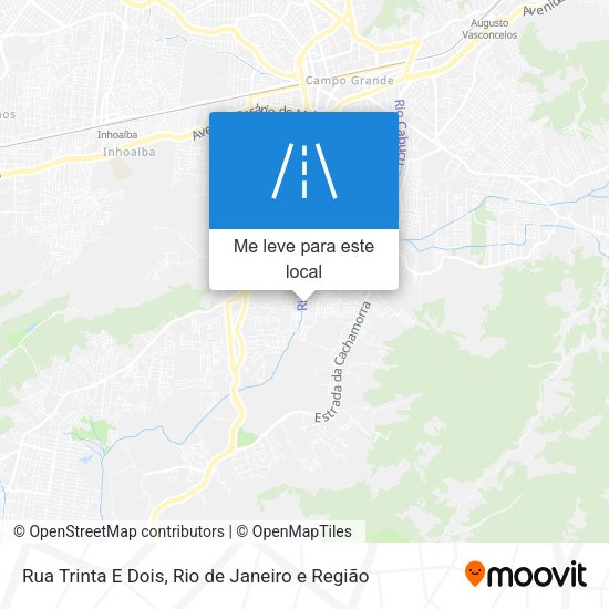 Rua Trinta E Dois mapa