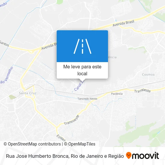 Rua Jose Humberto Bronca mapa
