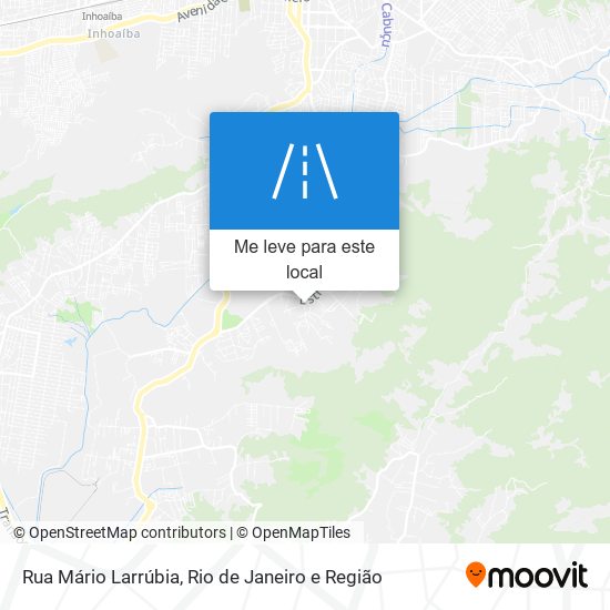 Rua Mário Larrúbia mapa