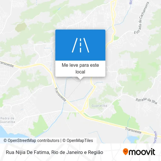 Rua Nijia De Fatima mapa
