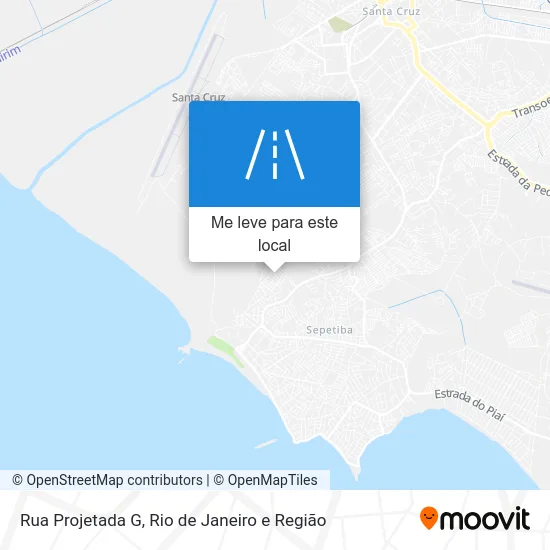 Rua Projetada G mapa