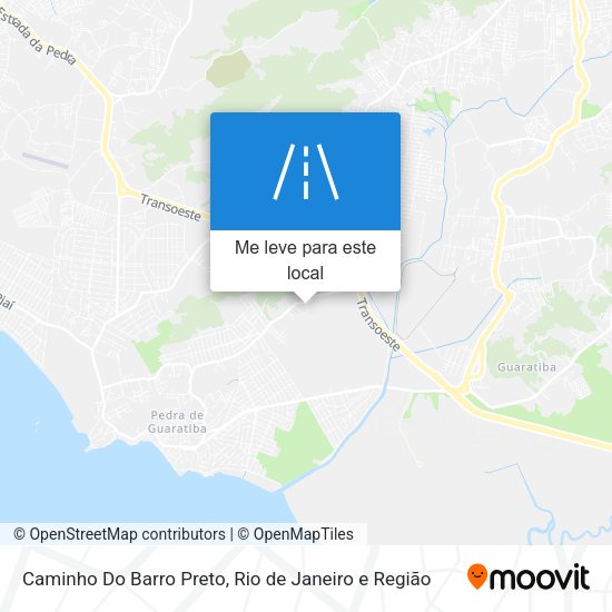 Caminho Do Barro Preto mapa