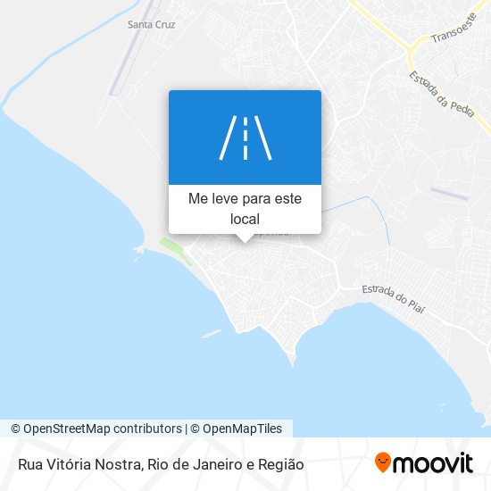 Rua Vitória Nostra mapa