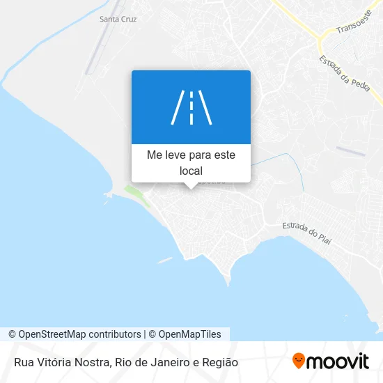 Rua Vitória Nostra mapa