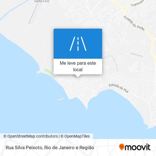 Rua Silva Peixoto mapa