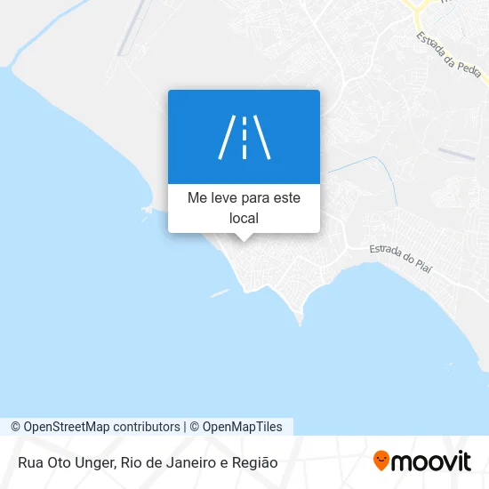 Rua Oto Unger mapa