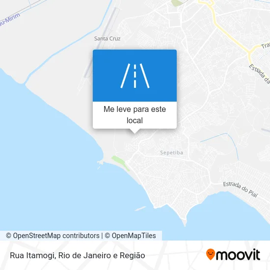 Rua Itamogi mapa