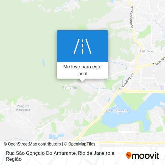 Rua São Gonçalo Do Amarante mapa