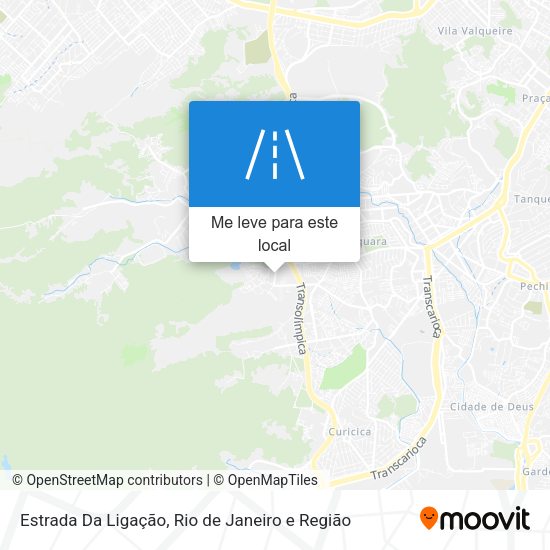 Estrada Da Ligação mapa