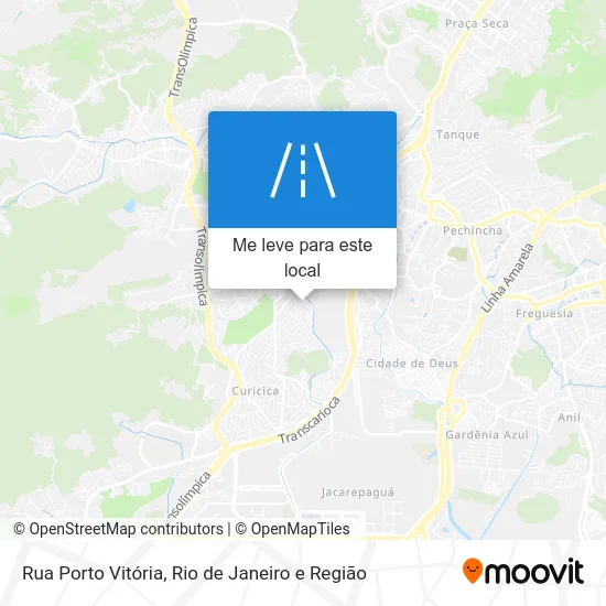 Rua Porto Vitória mapa