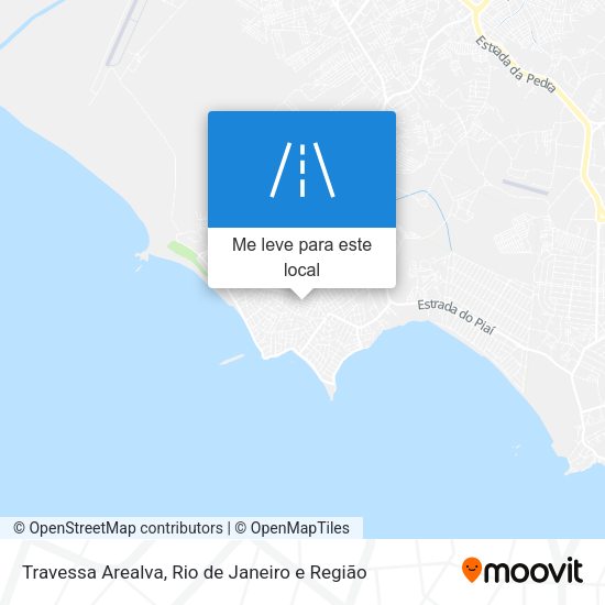 Travessa Arealva mapa
