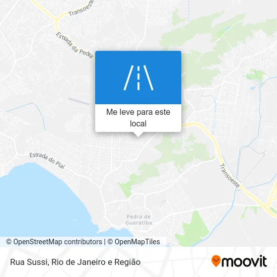 Rua Sussi mapa