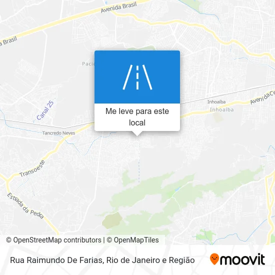 Rua Raimundo De Farias mapa