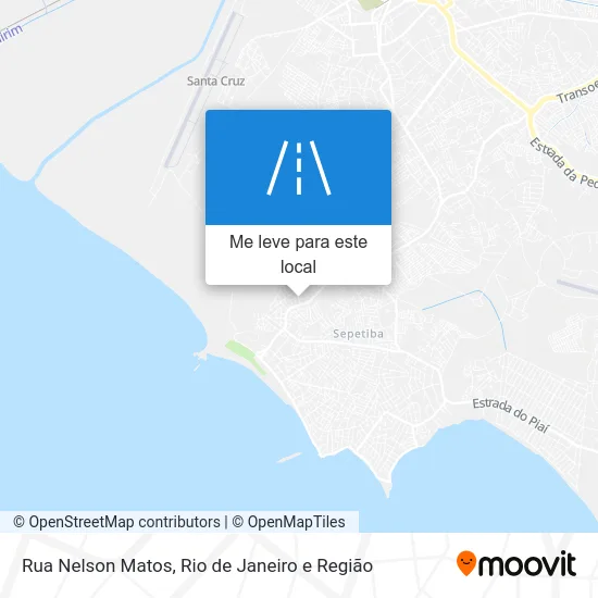 Rua Nelson Matos mapa