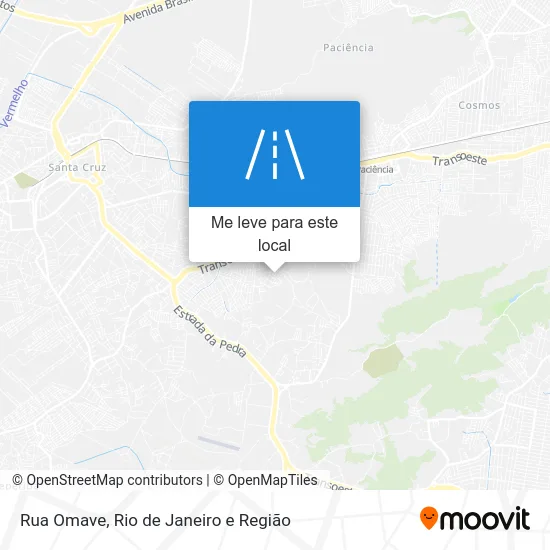 Rua Omave mapa