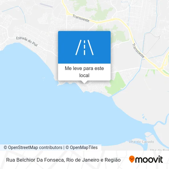 Rua Belchior Da Fonseca mapa