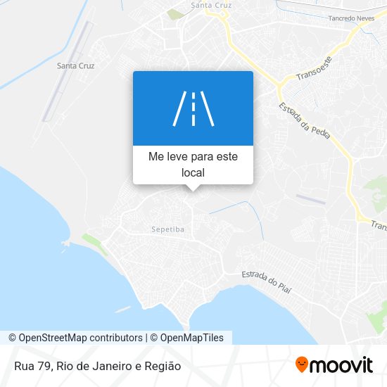 Rua 79 mapa