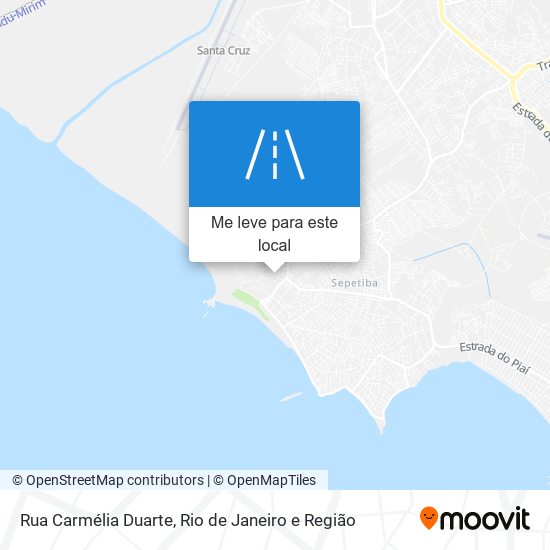 Rua Carmélia Duarte mapa