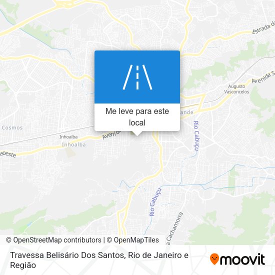 Travessa Belisário Dos Santos mapa