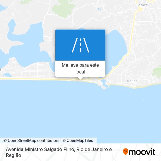 Avenida Ministro Salgado Filho mapa