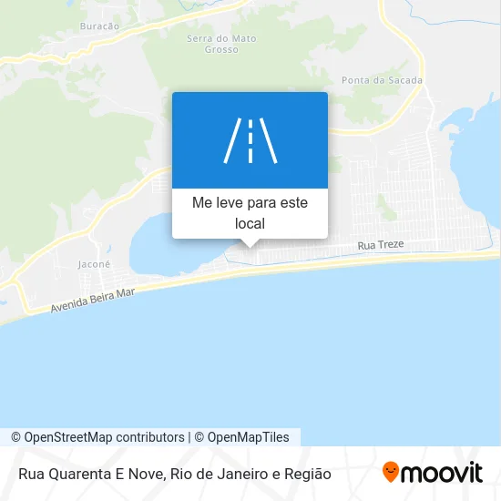 Rua Quarenta E Nove mapa