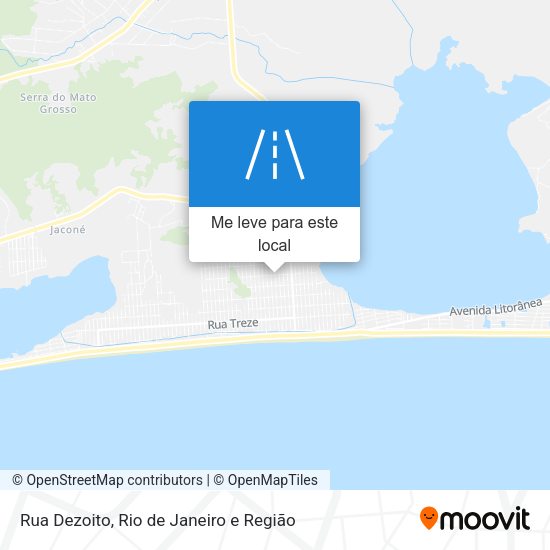 Rua Dezoito mapa