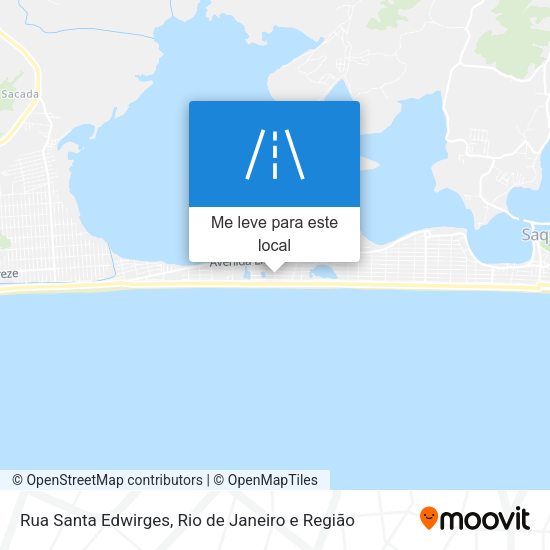 Rua Santa Edwirges mapa