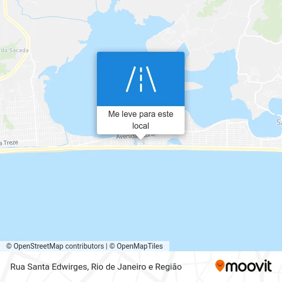 Rua Santa Edwirges mapa