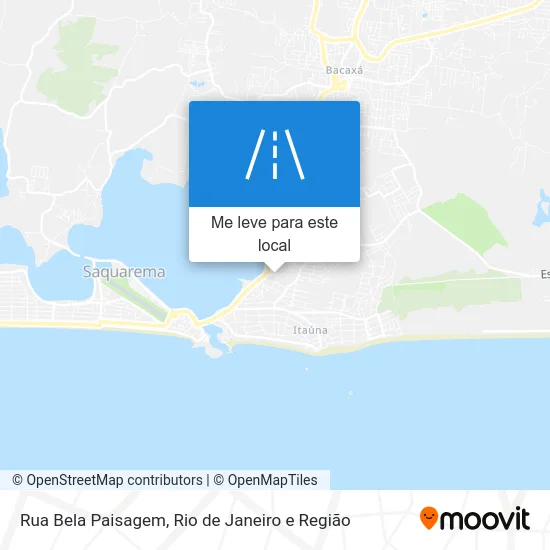 Rua Bela Paisagem mapa