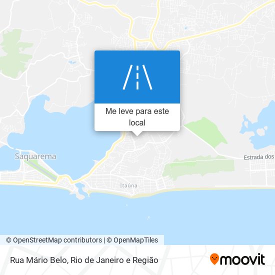 Rua Mário Belo mapa