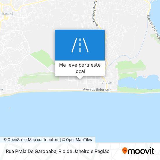 Rua Praia De Garopaba mapa