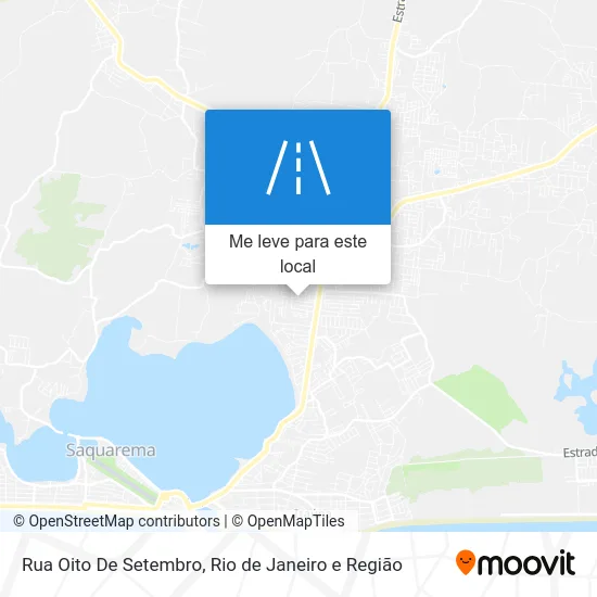 Rua Oito De Setembro mapa