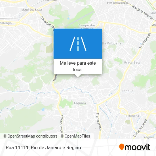 Rua 11111 mapa