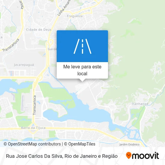 Rua Jose Carlos Da Silva mapa