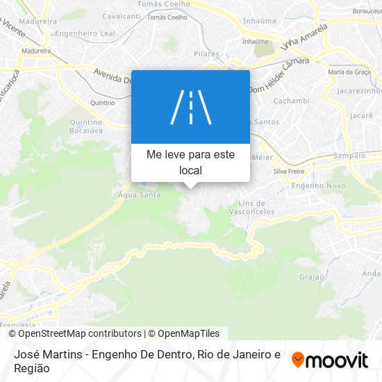 José Martins - Engenho De Dentro mapa