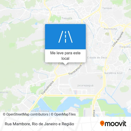 Rua Mambore mapa
