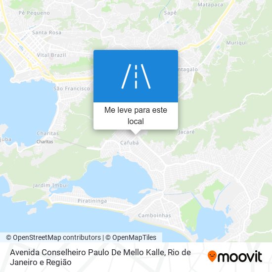 Avenida Conselheiro Paulo De Mello Kalle mapa
